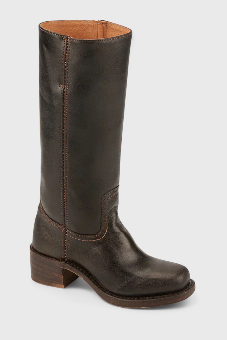 Women's Block Heel Boots Stacked Heel