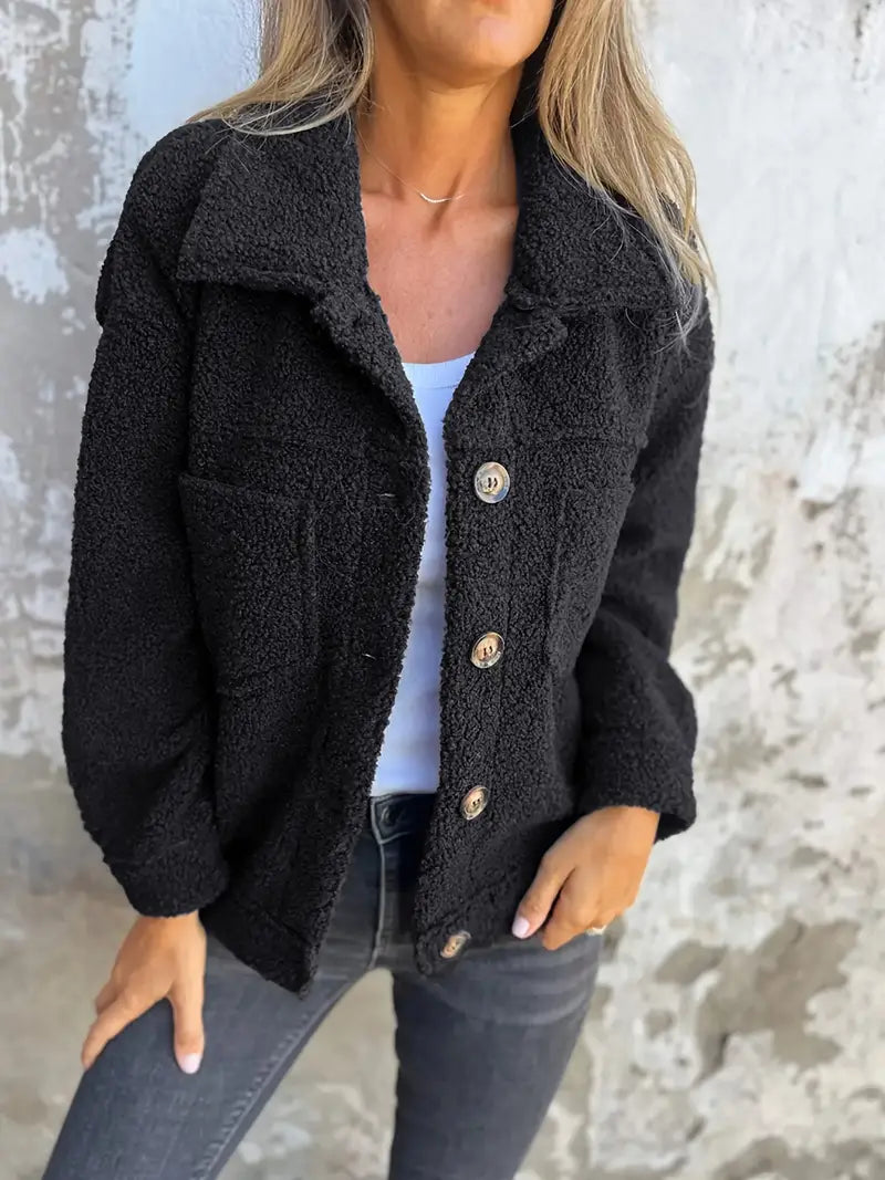 Image of Candice | Women's Button-Down Relaxed Fit Jacket