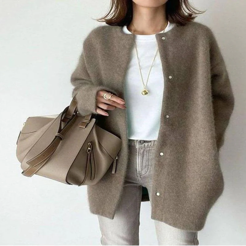 Women's Knit Cardigan Versatile Layered