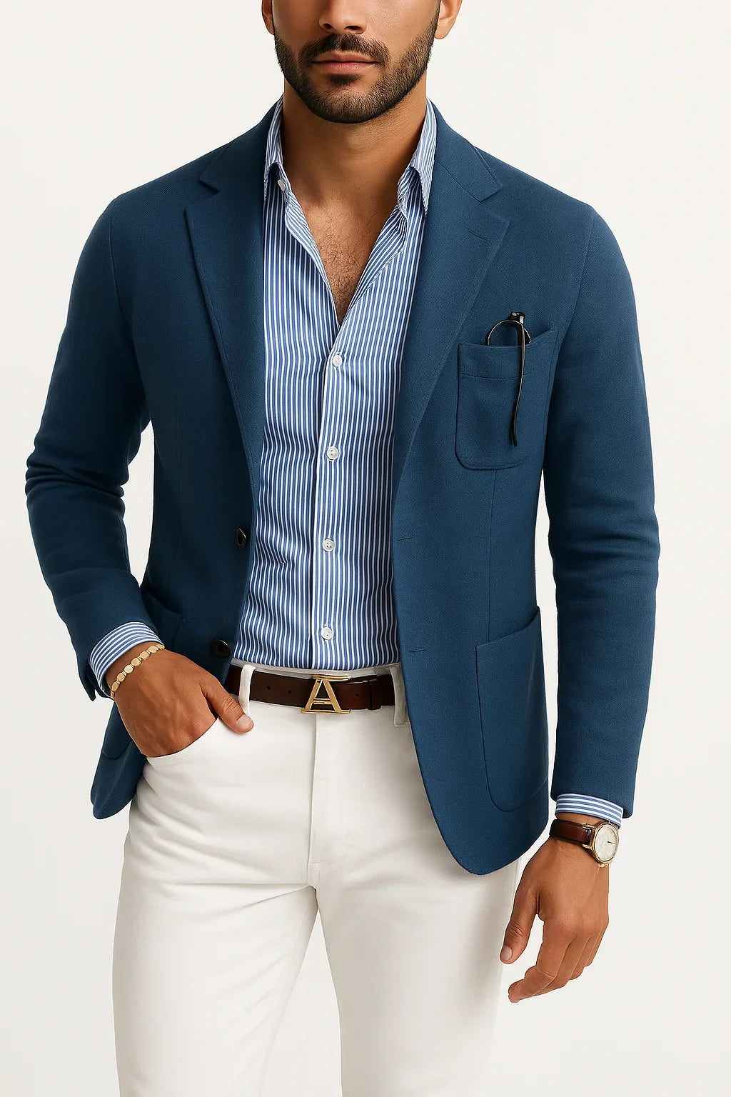 Men's Casual Blazer Notch Lapel - Vonnera