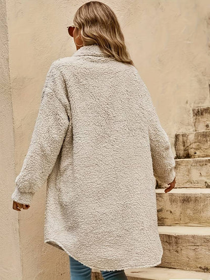 Image of Carmen | Women's Oversized Teddy Coat