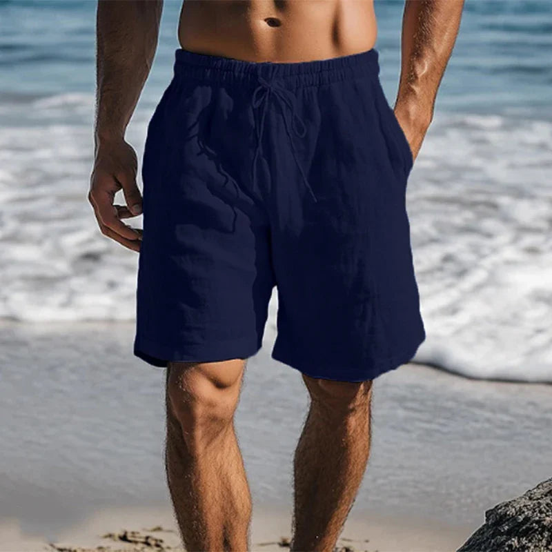 Image of Carson | Men's Drawstring Knee Length Shorts