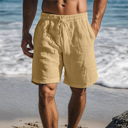 Image of Carson | Men's Drawstring Knee Length Shorts
