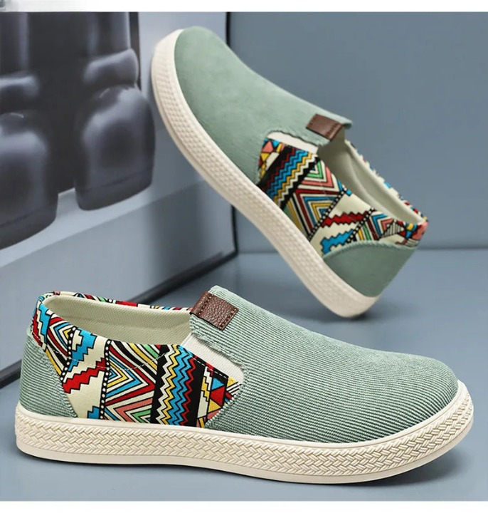 Marcus Men's Canvas Slip On Loafers