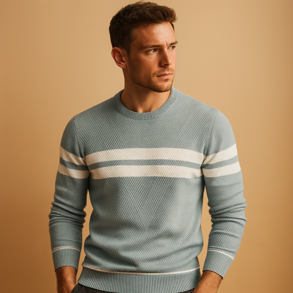 Men's Crew Neck Sweater Casual - Vonnera