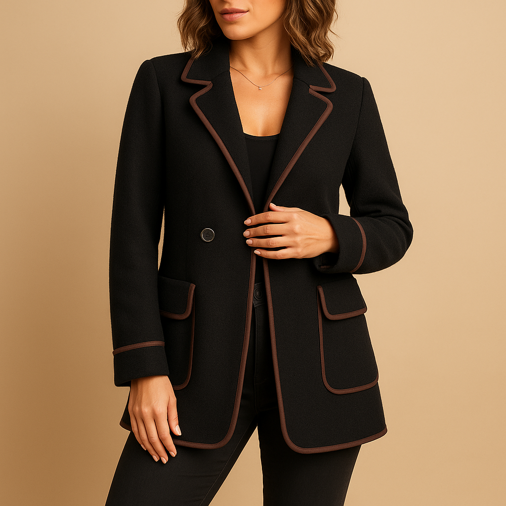 Women's Lined Casual Blazer - Vonnera