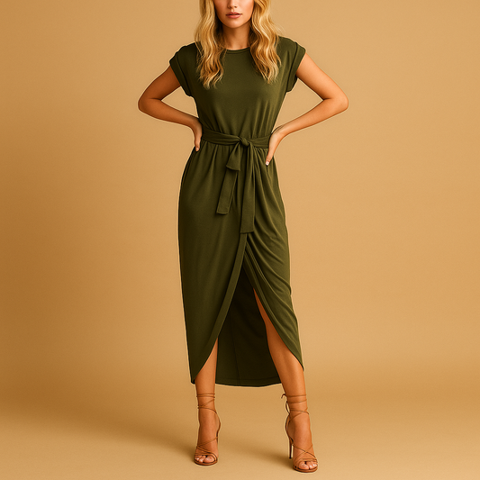 Women's Short Sleeve Summer Casual Dress - Vonnera