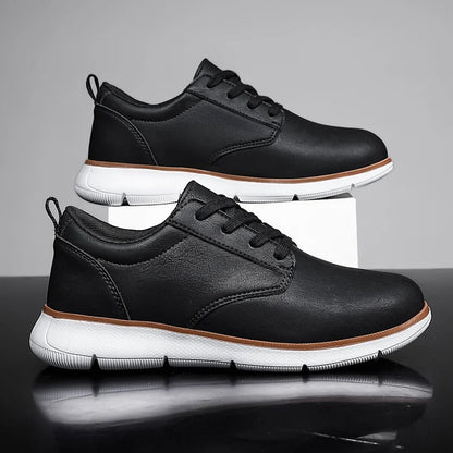 Ardley Women's Faux Leather Lace Up Sneakers - Vonnera