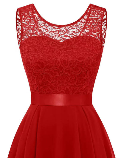 Elegant Asymmetric Evening Dress with Chic Design