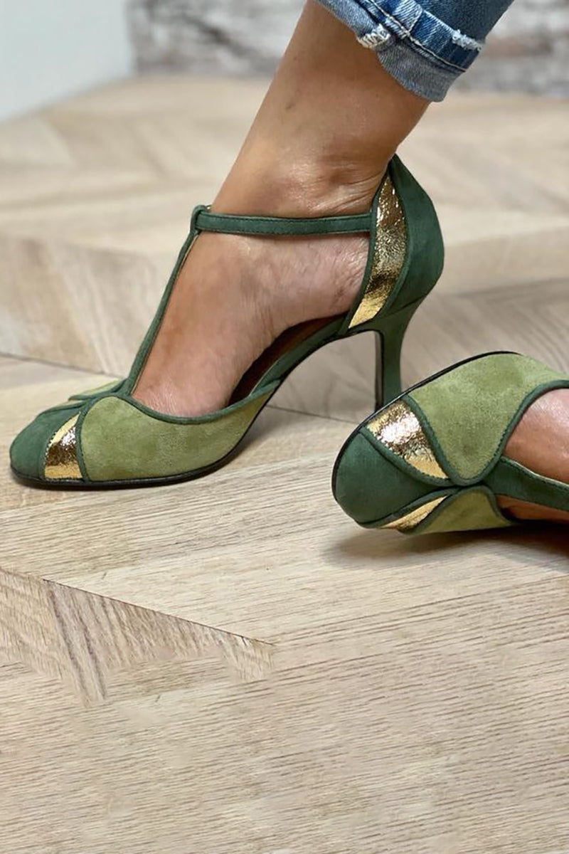 Women's Mary Jane Shoes Adjustable T-Strap
