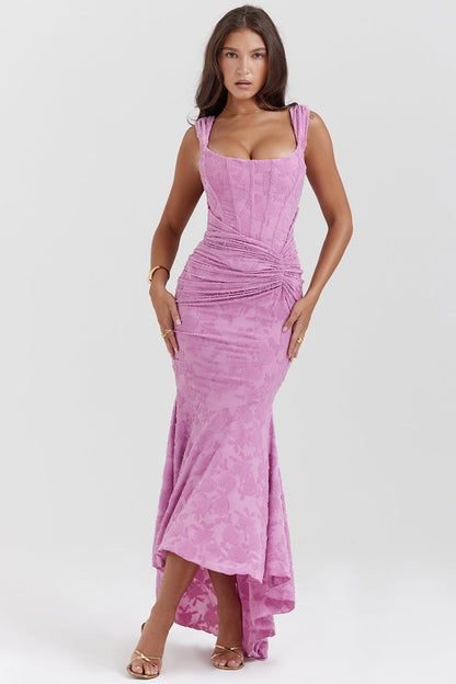Women's Lace Bodycon Evening Dress - Vonnera