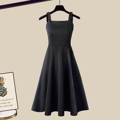 Image of Charlene | Women's Cropped A-Line Dress Set