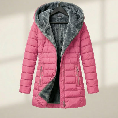 Women's Hooded Puffer Coat - Vonnera