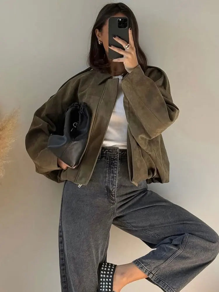 Women's Oversized Jacket - Vonnera