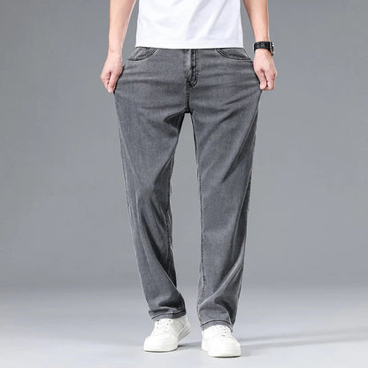 Men's Straight Leg Relaxed Fit Jeans - Vonnera