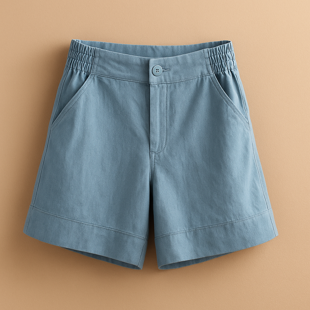 Classic breathable summer shorts for women with timeless fit and lightweight fabric, perfect for beach days, vacations, and casual summer outfits.
