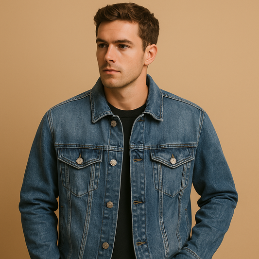 Men's Classic Denim Jacket - Vonnera