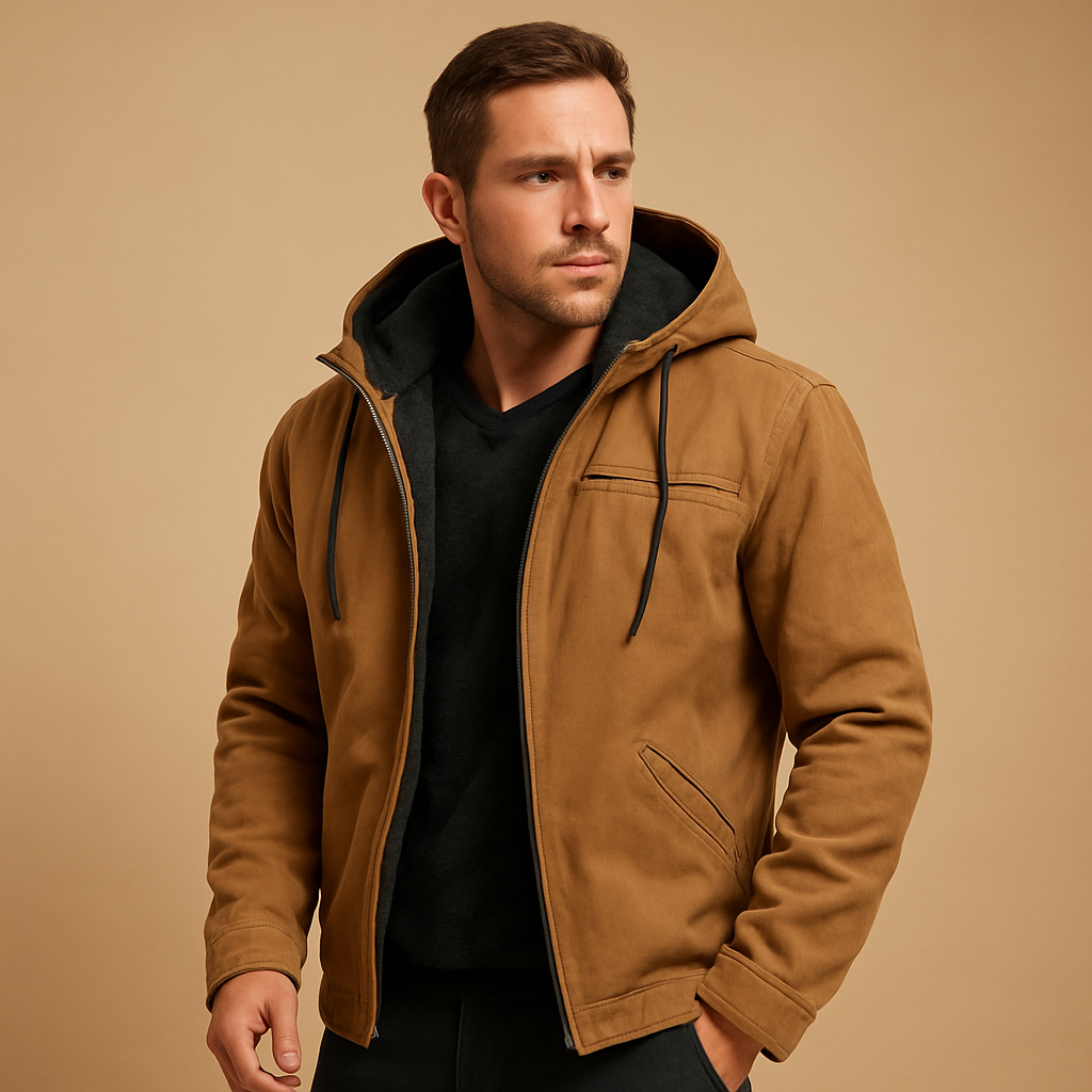Men's Hooded Zip Sweatshirt - Vonnera