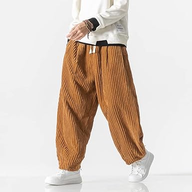 Image of Cliff | Men's Wide Leg Drawstring Trousers