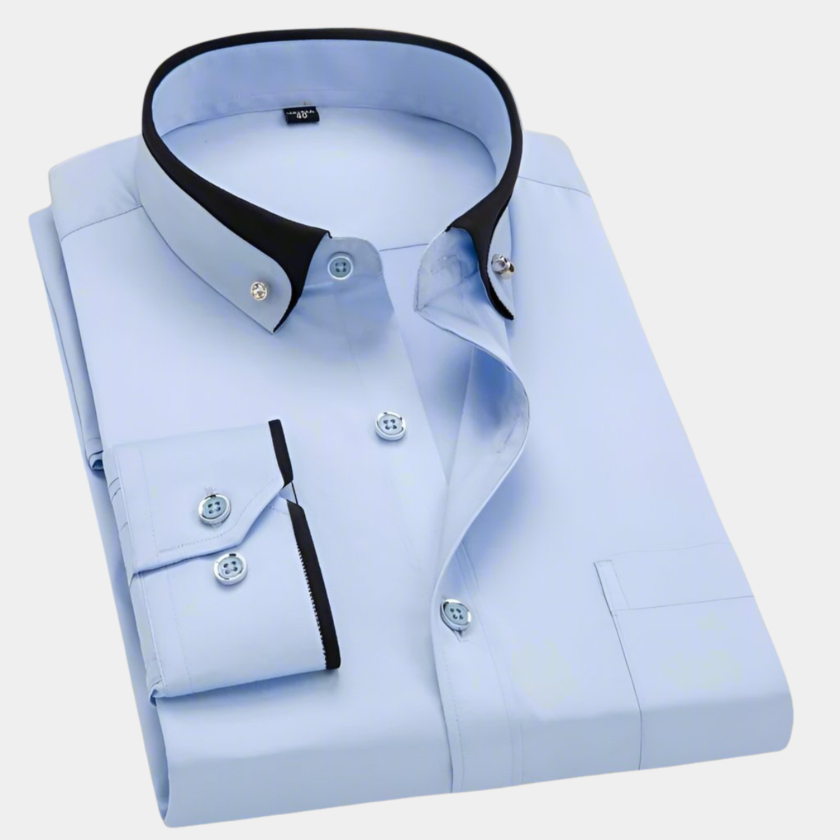 Image of Clyde | Men's Button-Down Long Sleeve Shirt
