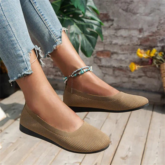 Women's Slip-On Ballet Flats Casual Everyday Shoes - Vonnera