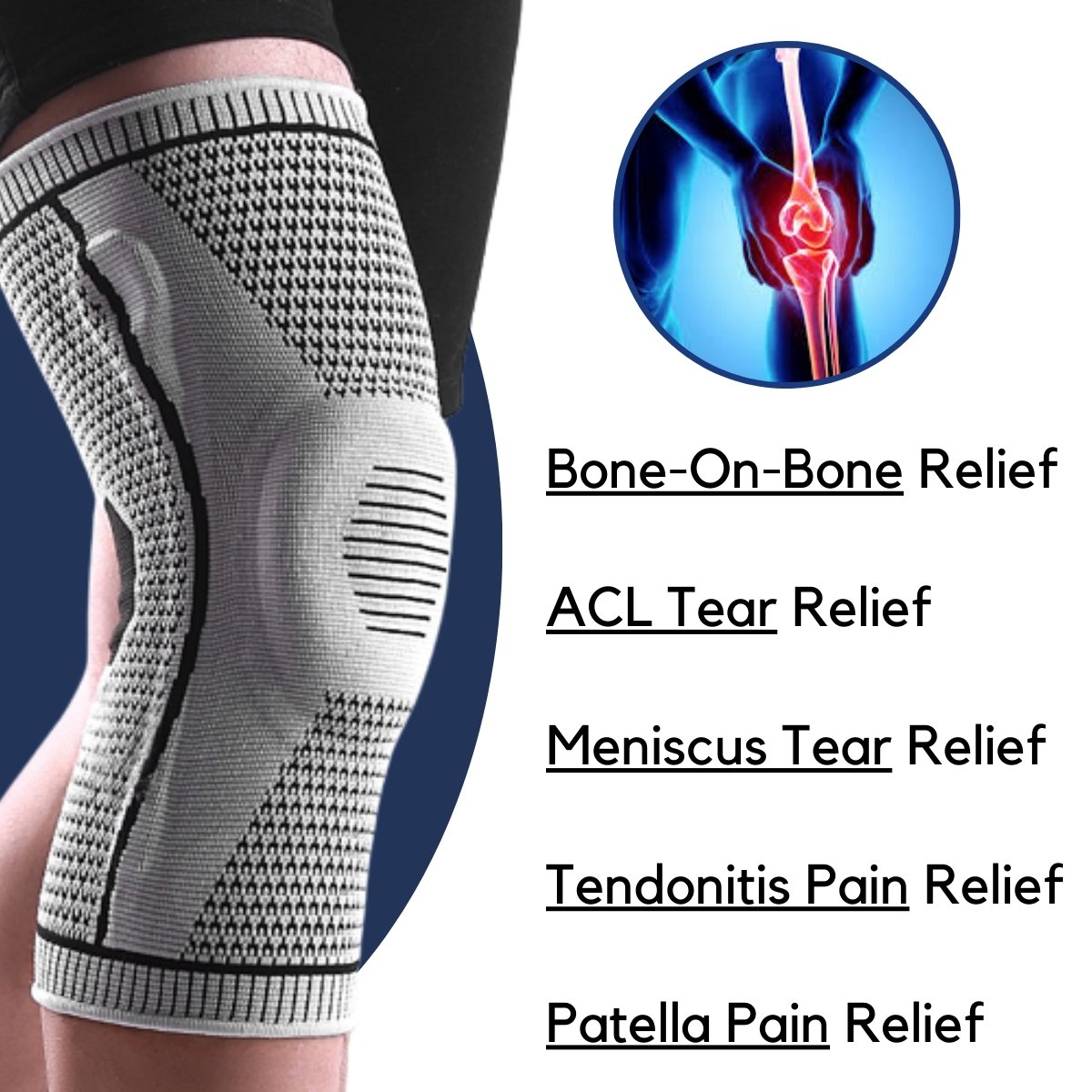 ComfortWear Knee Support™ - Knee Compression Sleeves