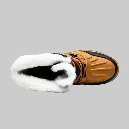 Men's Insulated Boots Waterproof Rugged Outdoor