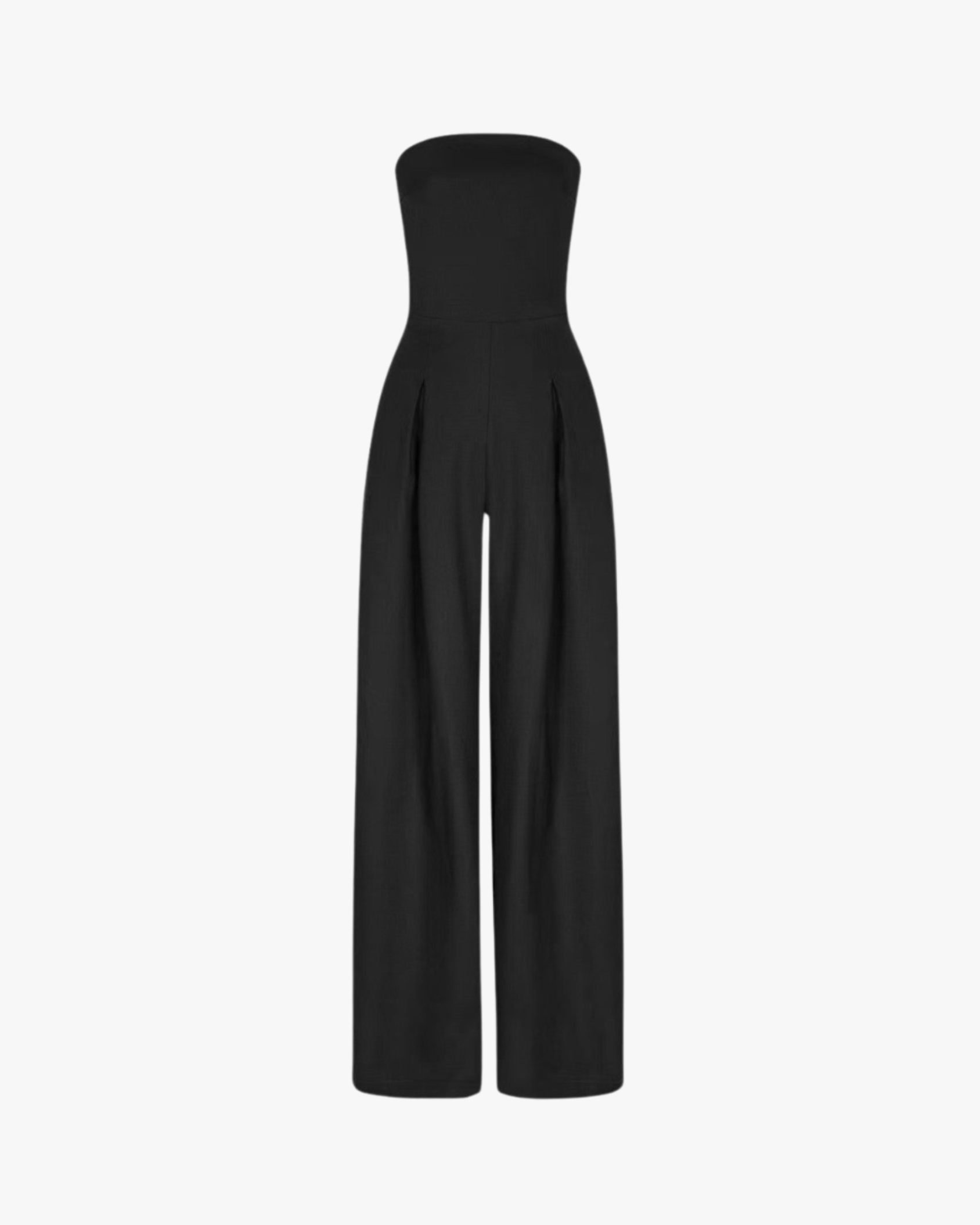 Image of Courtney | Women's Strapless Wide Leg Jumpsuit