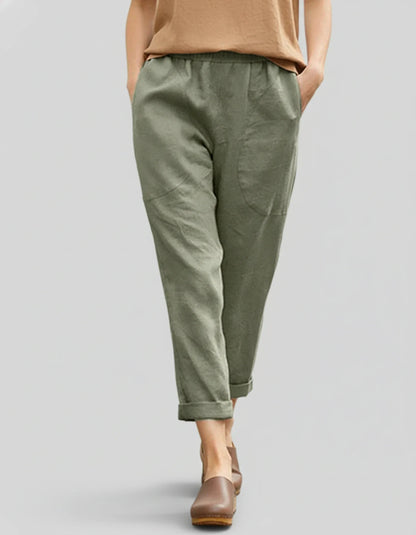 Women's Cropped Casual Pants