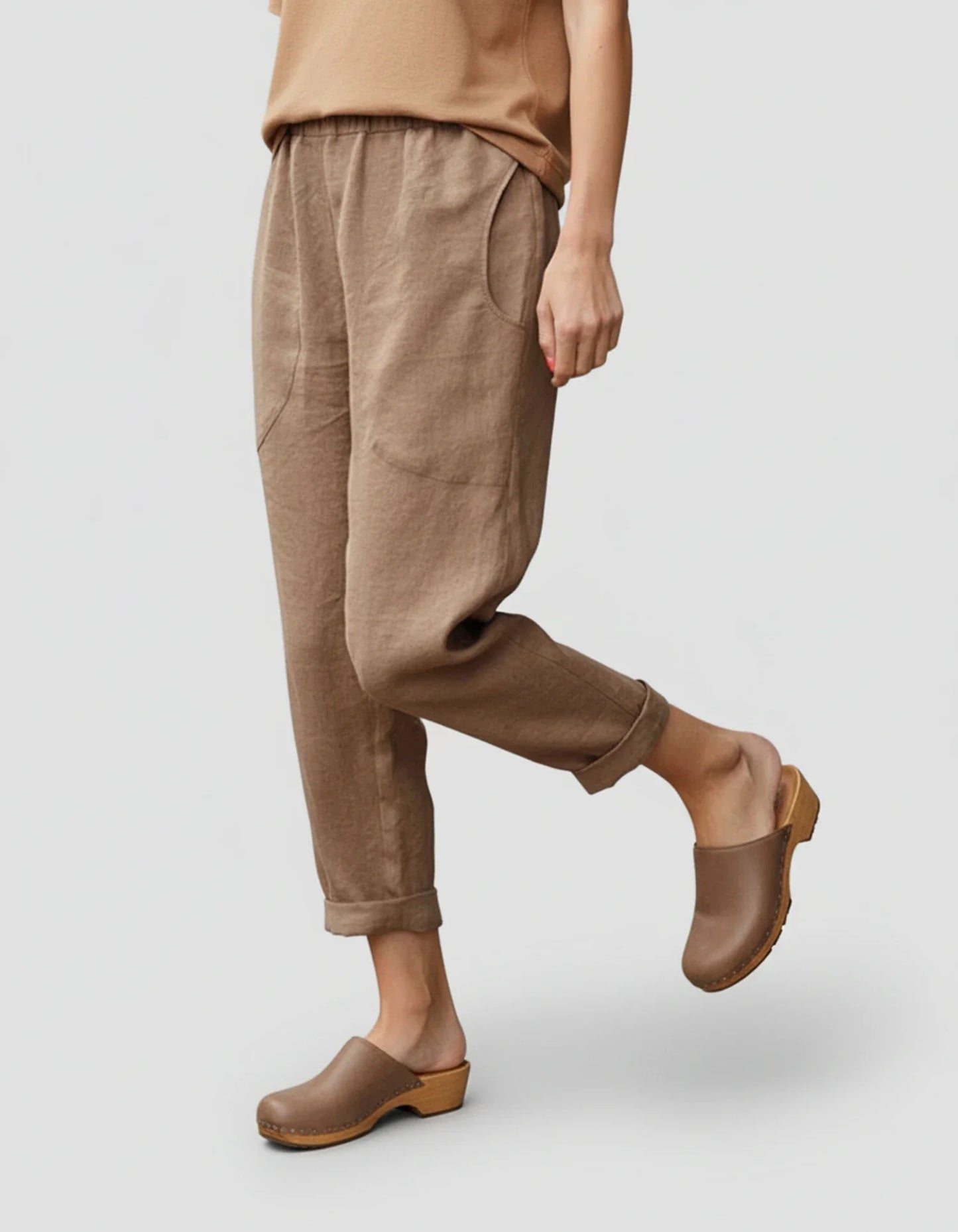 Women's Cropped Casual Pants