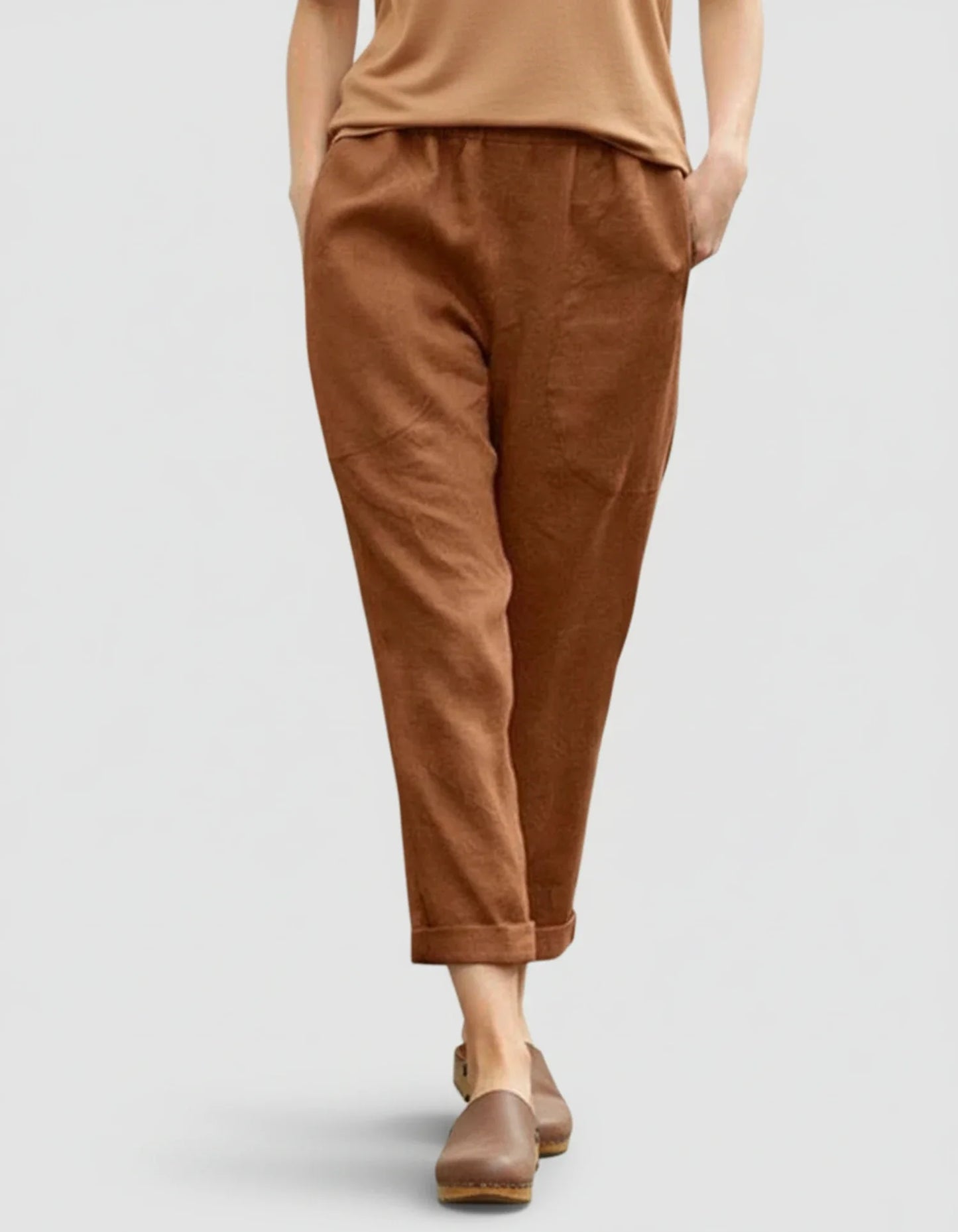 Women's Cropped Casual Pants