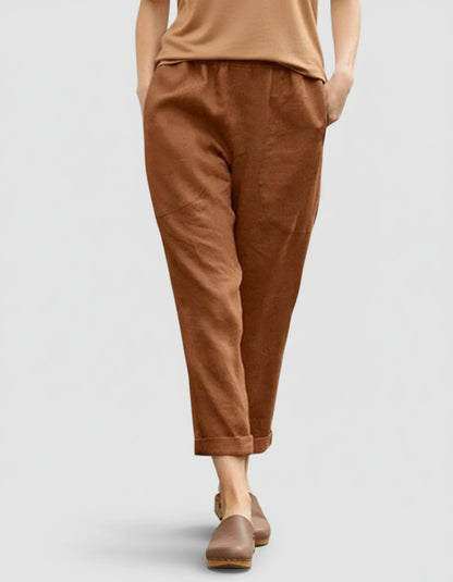 Women's Cropped Casual Pants