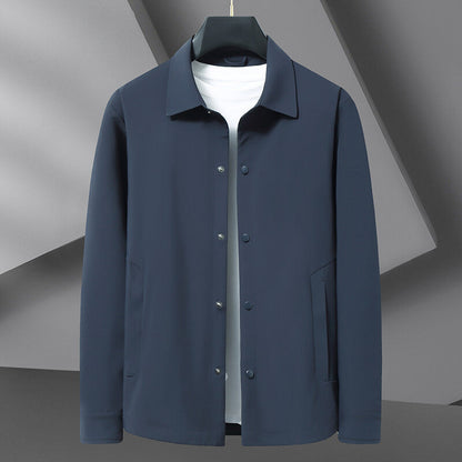 Curtis Men's Casual Snap Jacket - Vonnera