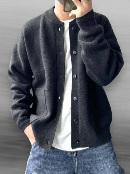 Men's Lightweight Knit Cardigan Sweater - Vonnera