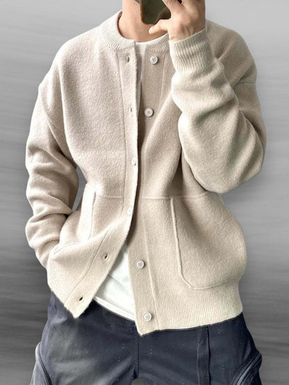 Men's Lightweight Knit Cardigan Sweater