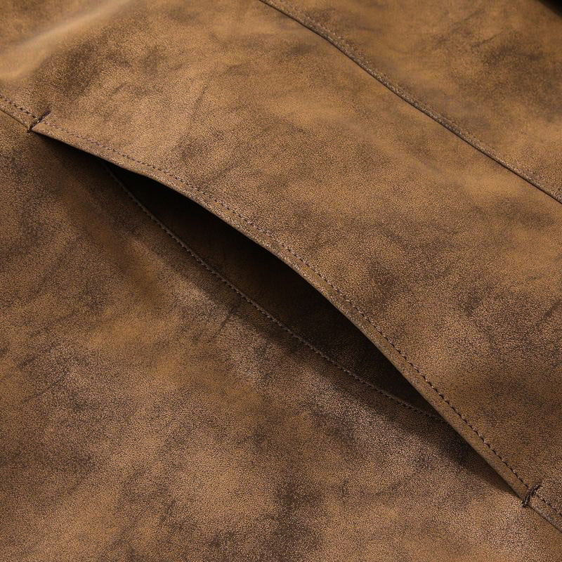 Maverick Suede Bomber Jacket