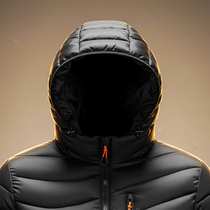 Eliot Quilted Hooded Jacket
