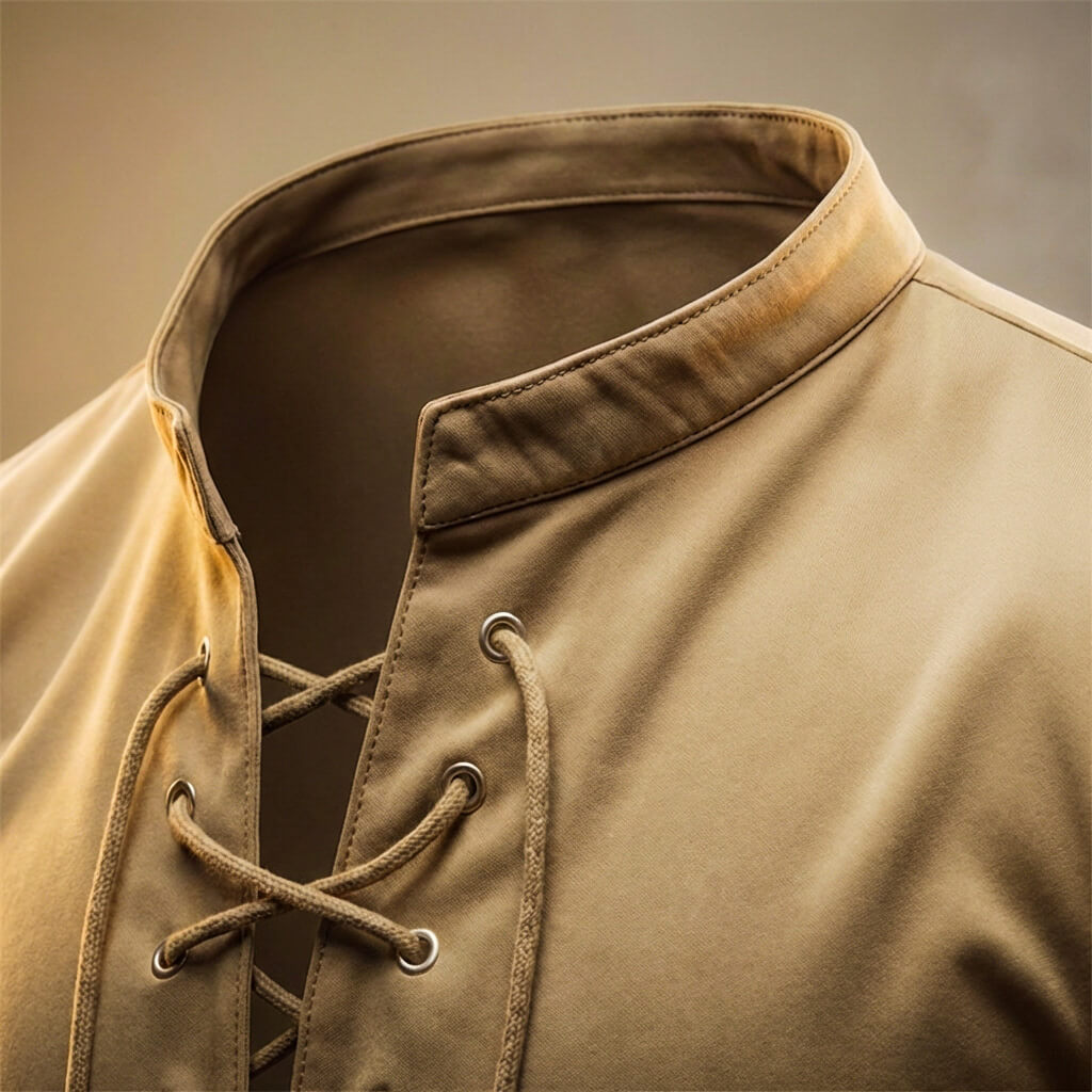 Troy Prestige Lace-Up Shirt