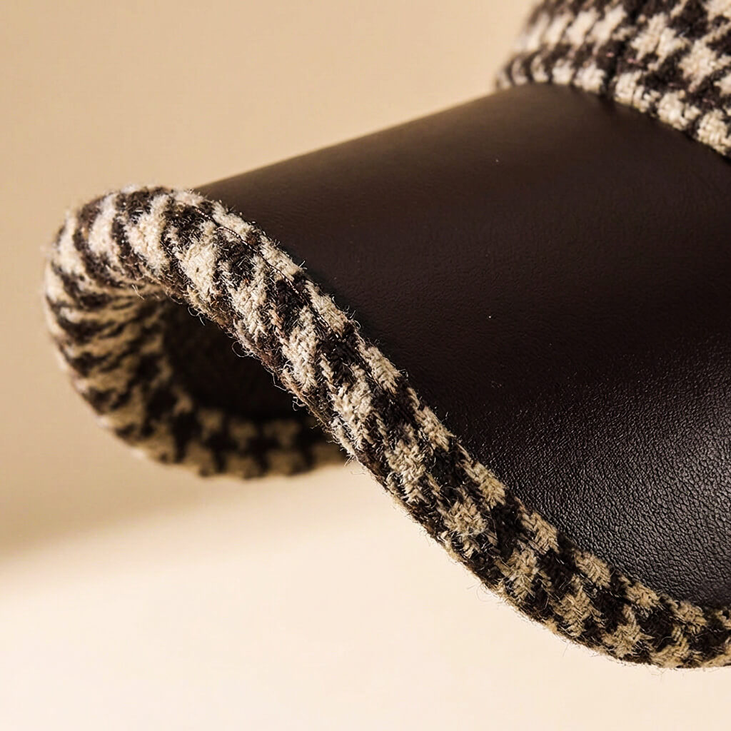 Miller Wool Houndstooth Cap