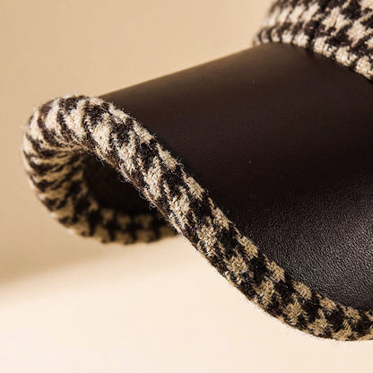 Miller Wool Houndstooth Cap