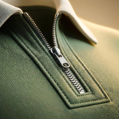 Brett Prestige Long Sleeve Polo