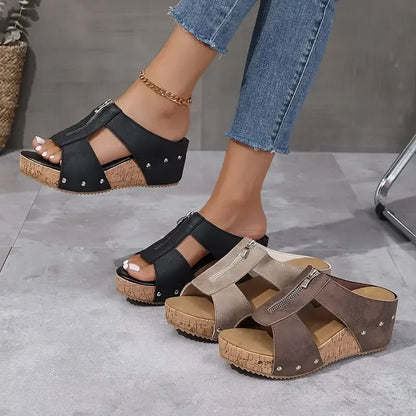Women's Orthopedic Arch Support Wedge Sandals
