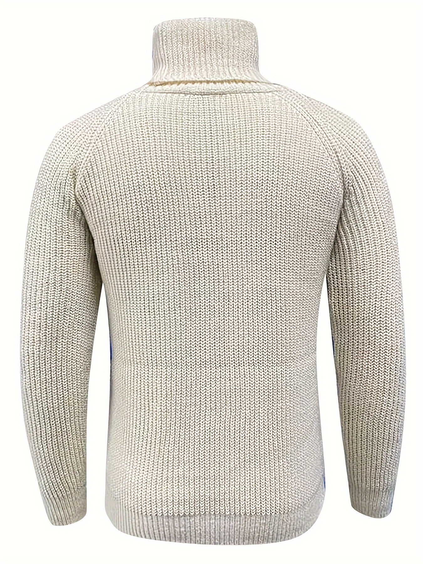 Men's Turtleneck Knit Sweater Autumn Winter