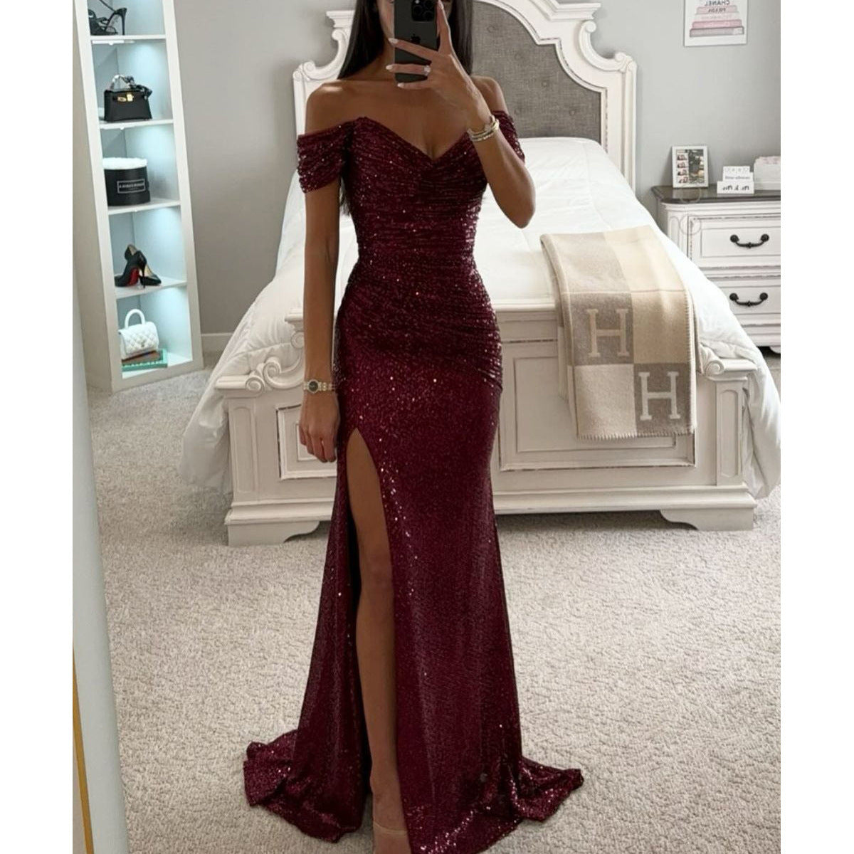 Women's Maxi Wedding Dress - Vonnera