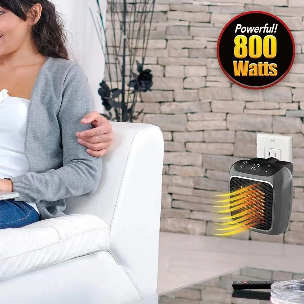 Portable Electric Space Heater 800W Compact