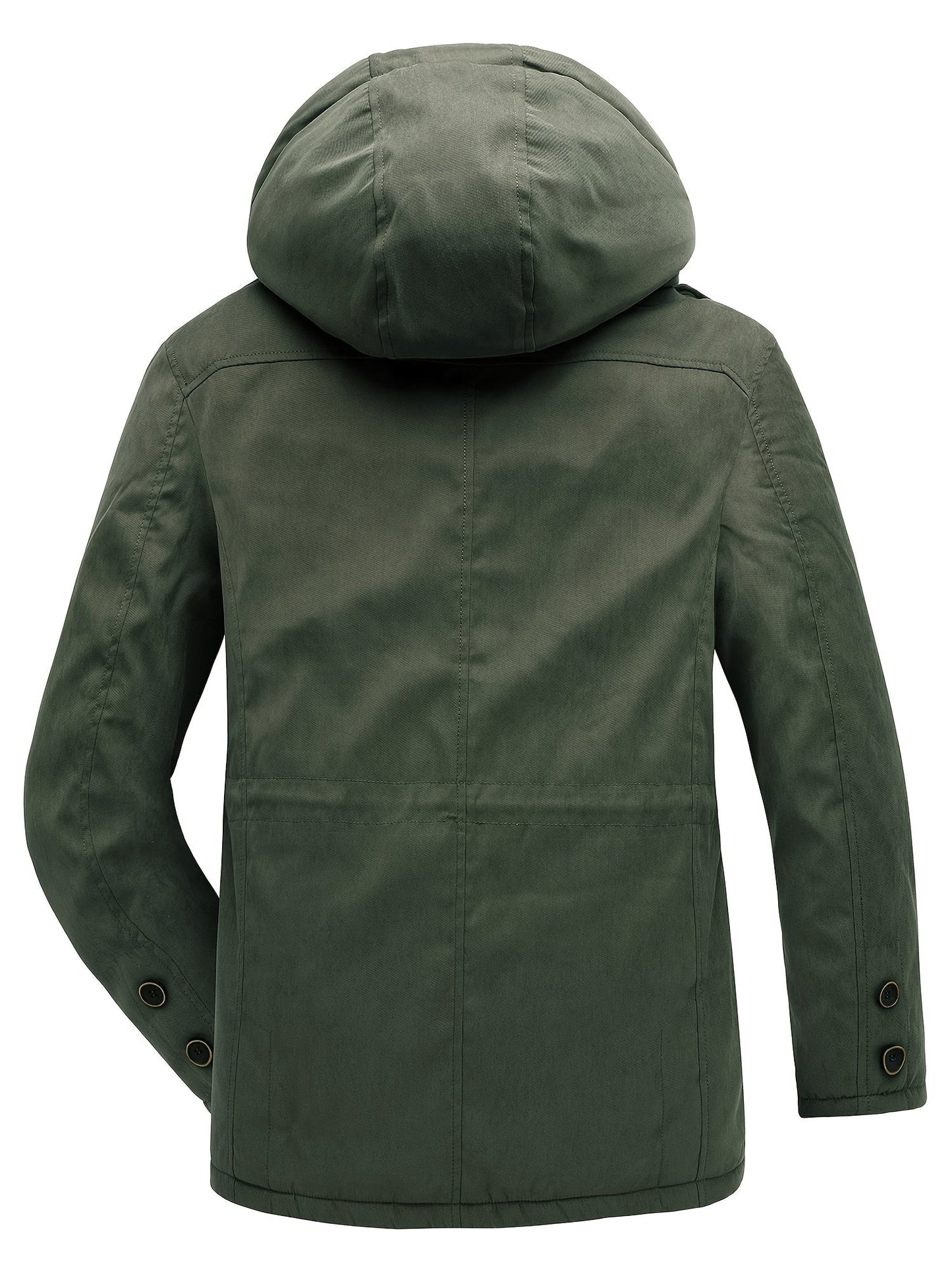 Men's Thick Padded Winter Jacket Outdoor Sports