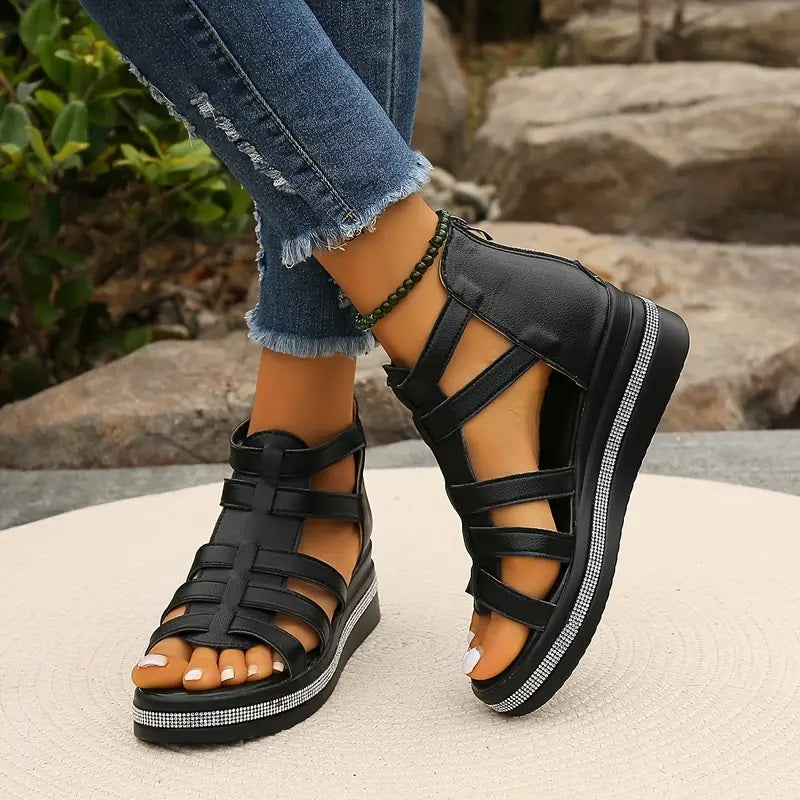 Women's Multi-Strap Platform Sandals - Vonnera