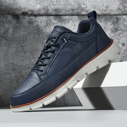Men's Lace-Up Sneakers Rounded Toe - Vonnera