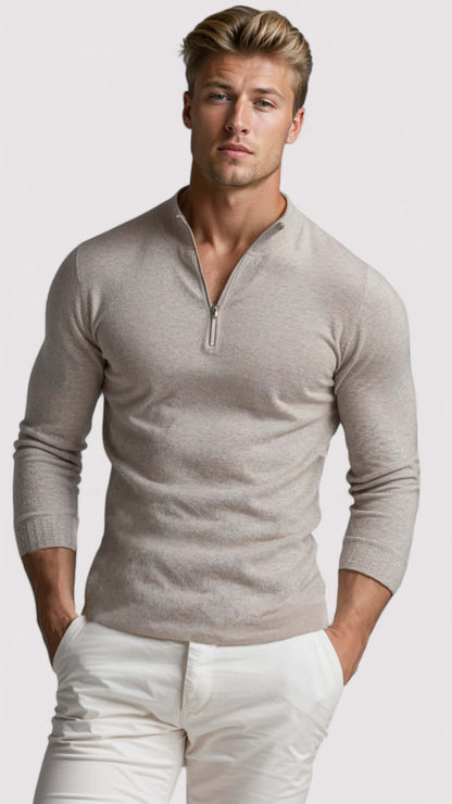 Men's Half-Zip Sweater Bellagio - Vonnera