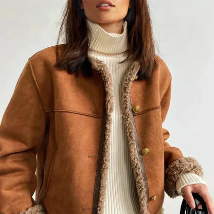 Women's Winter Jacket Soft Inner Lining Warm Outerwear - Vonnera